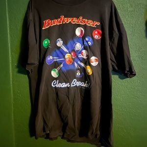 Vintage Budweiser graphic t shirt